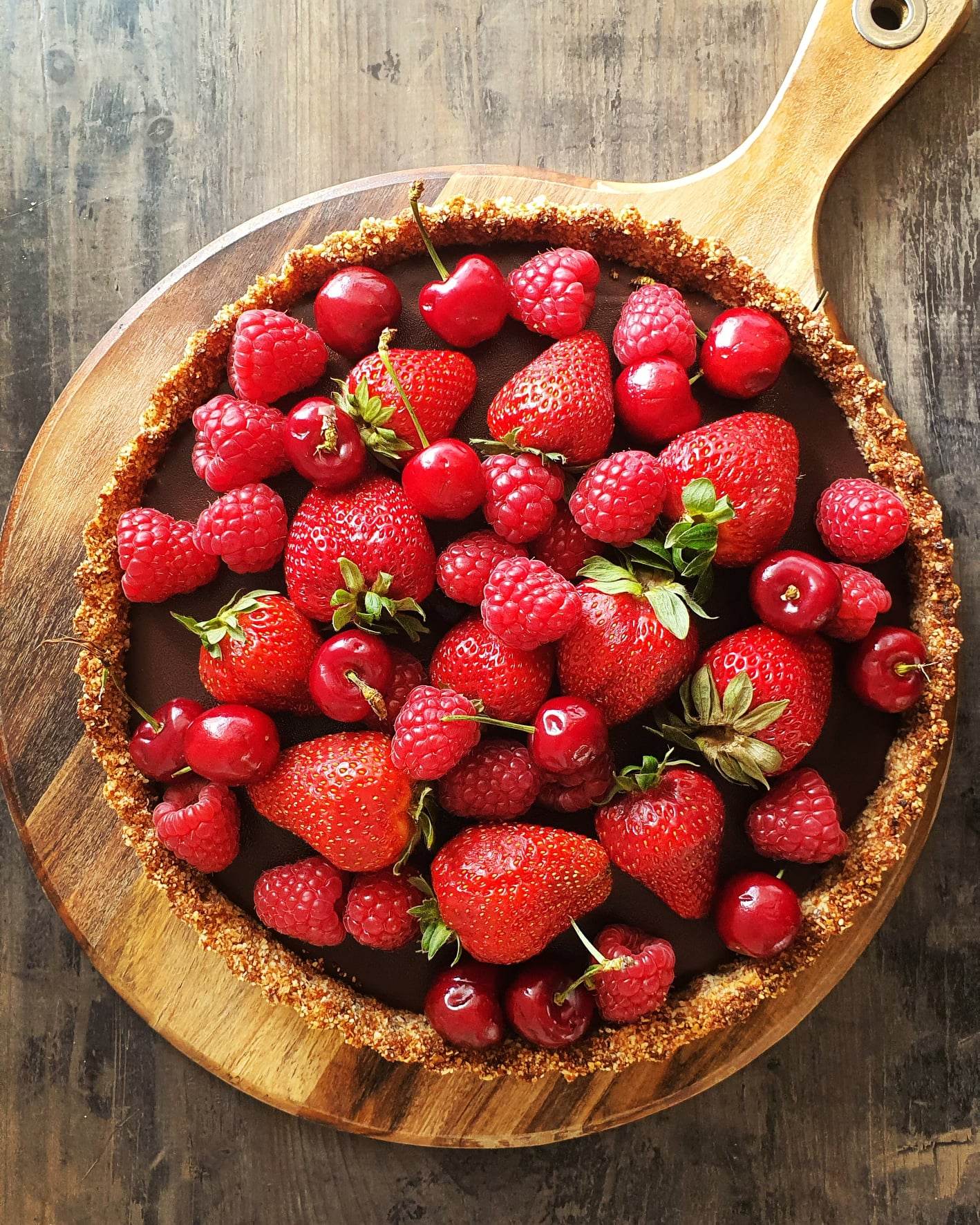 CHOCOLATE GANACHE TART